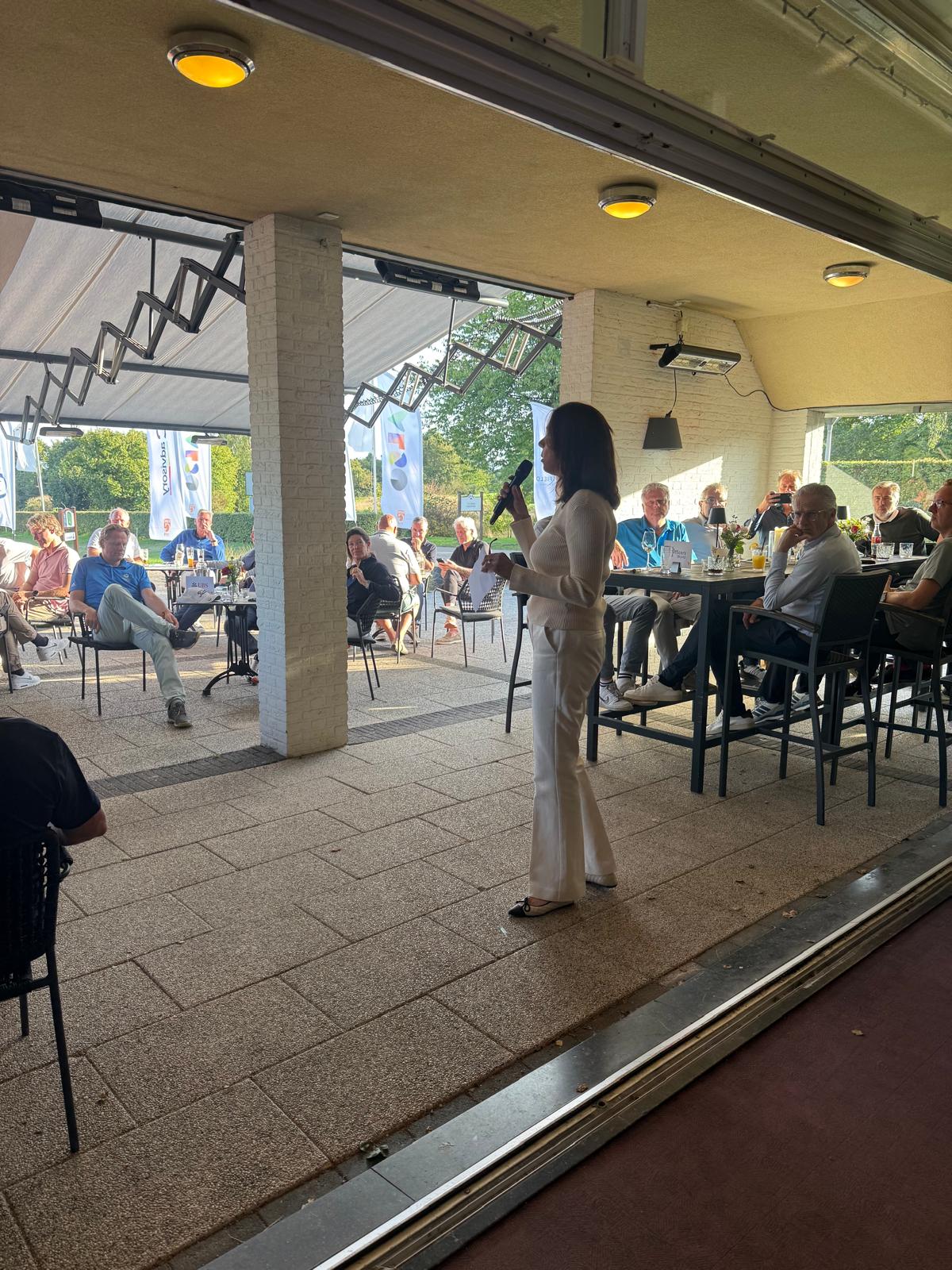 Toespraak tijdens de avondceremonie
